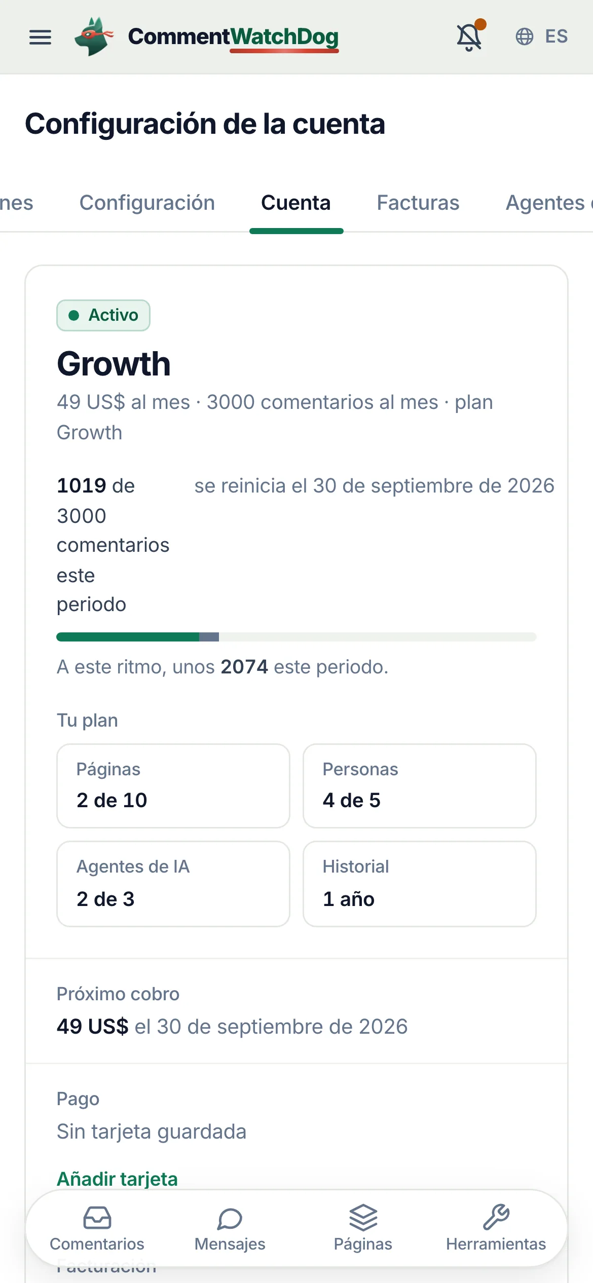 Lo mismo en un teléfono.