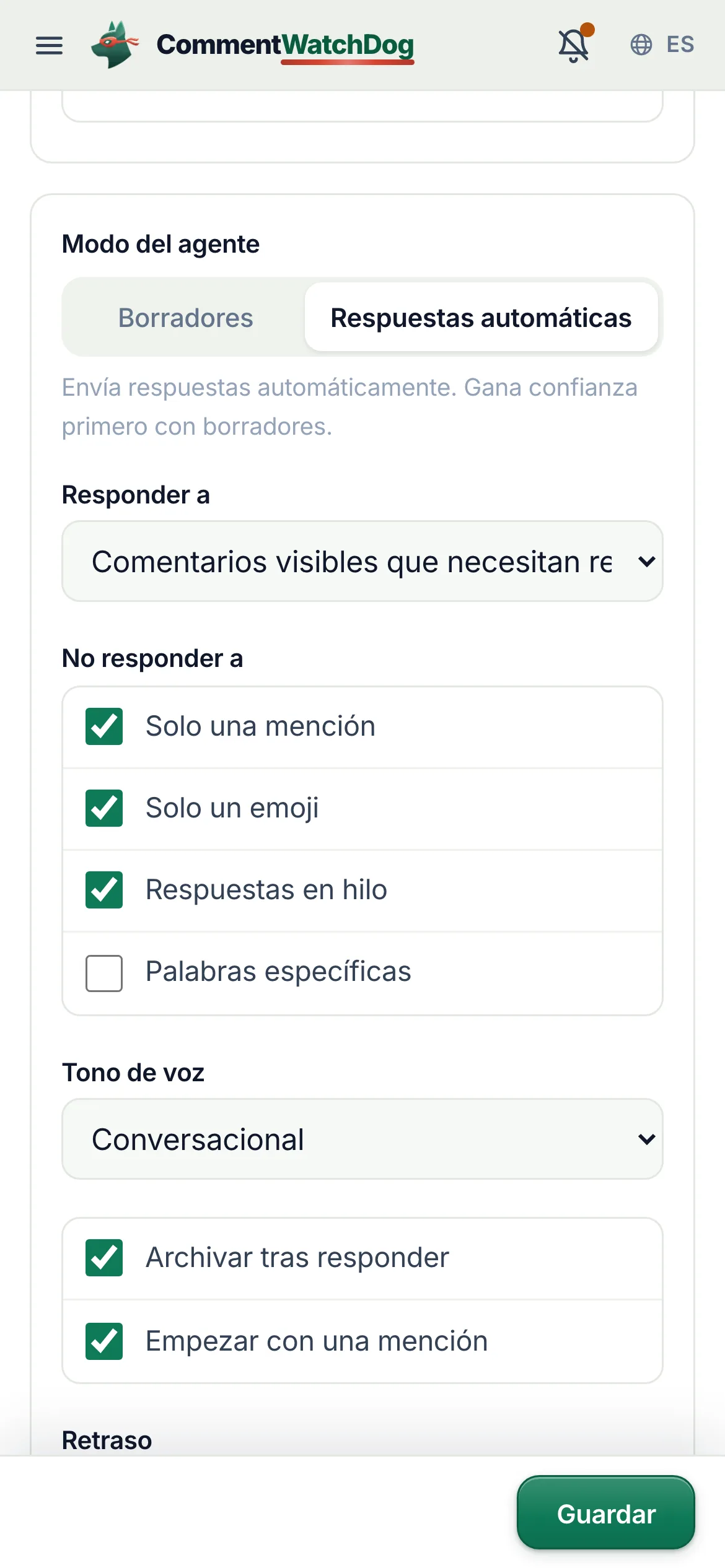 Lo mismo en un teléfono.