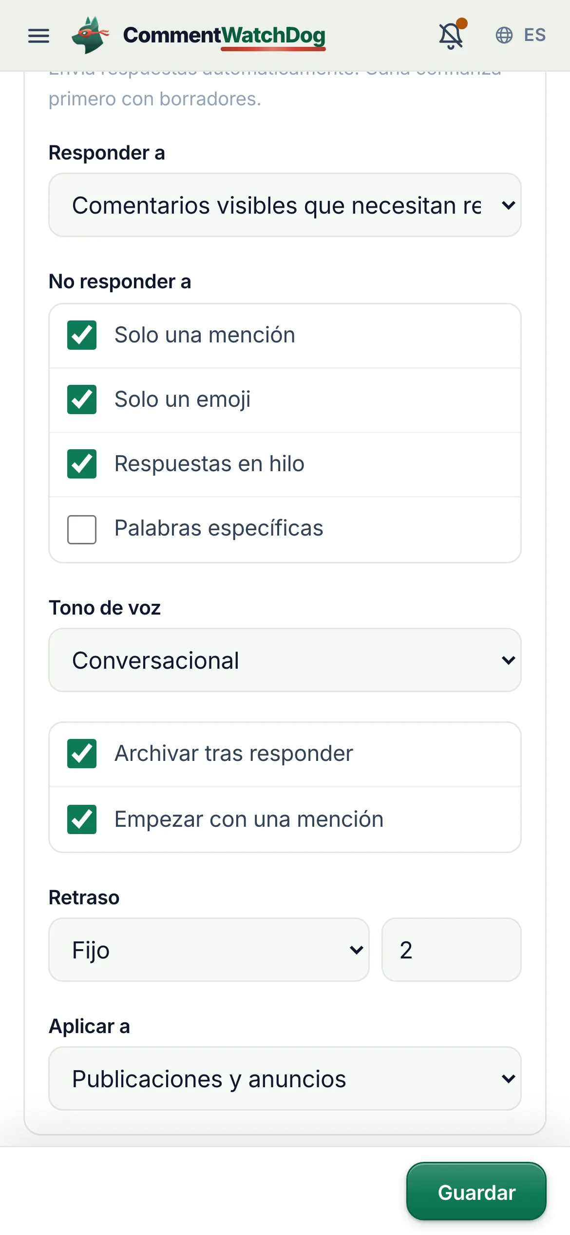 Lo mismo en un teléfono.