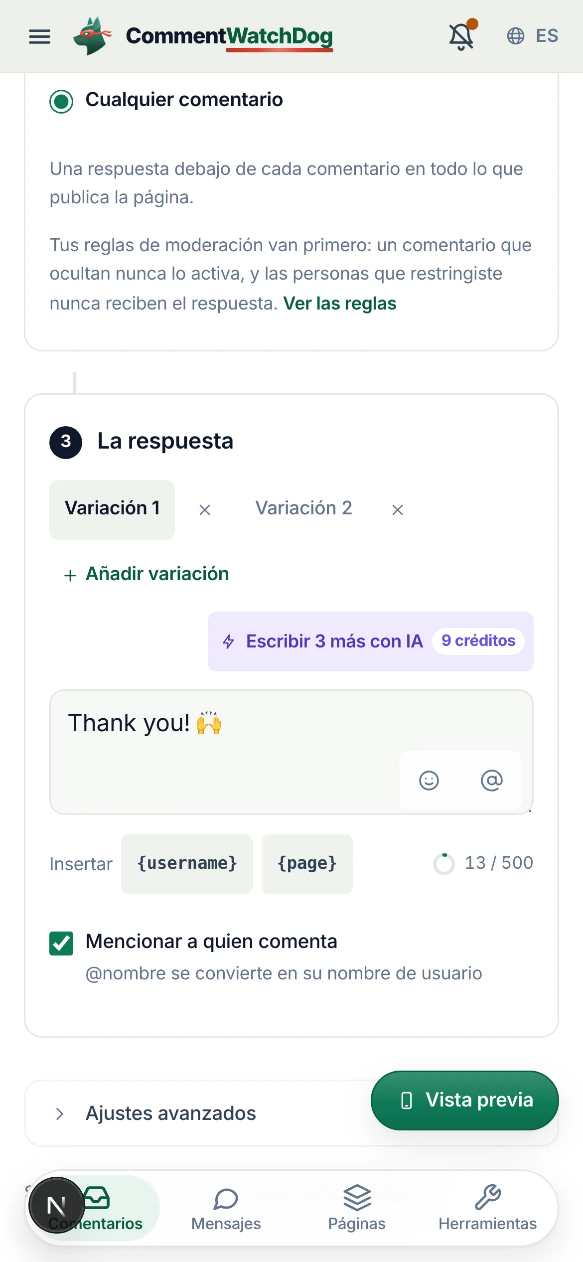 Lo mismo en un teléfono.