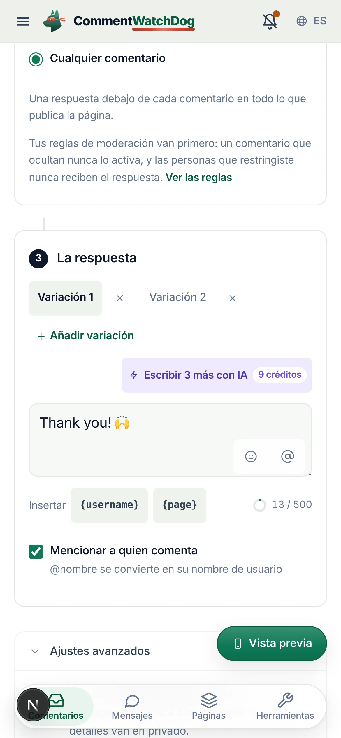 Lo mismo en un teléfono.