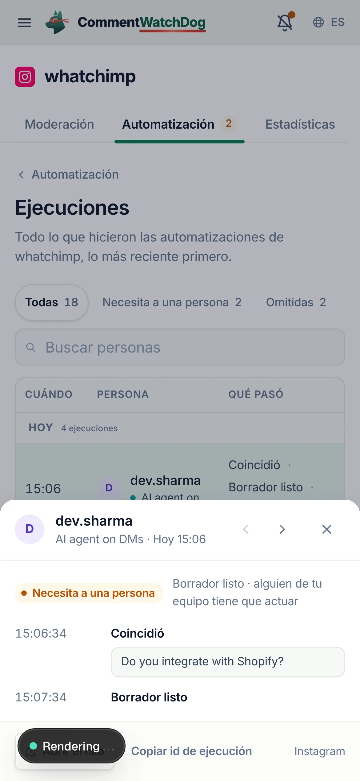 Lo mismo en un teléfono.