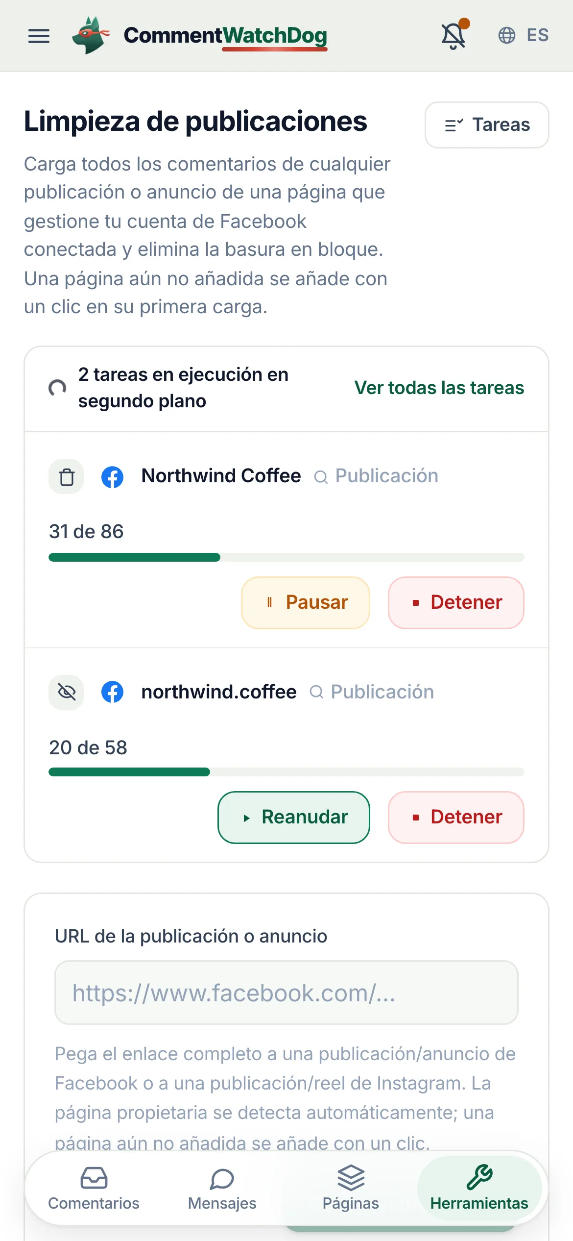 Lo mismo en un teléfono.