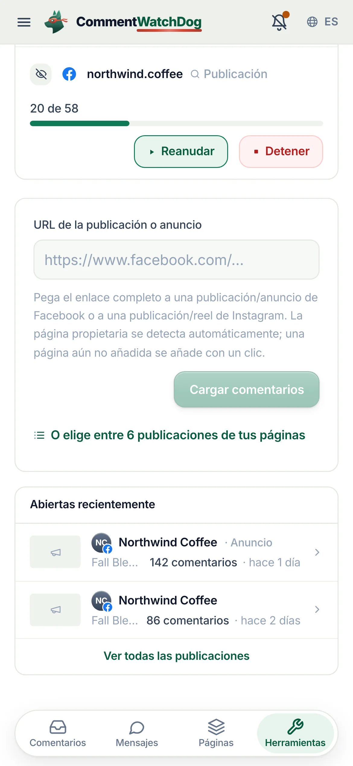 Lo mismo en un teléfono.