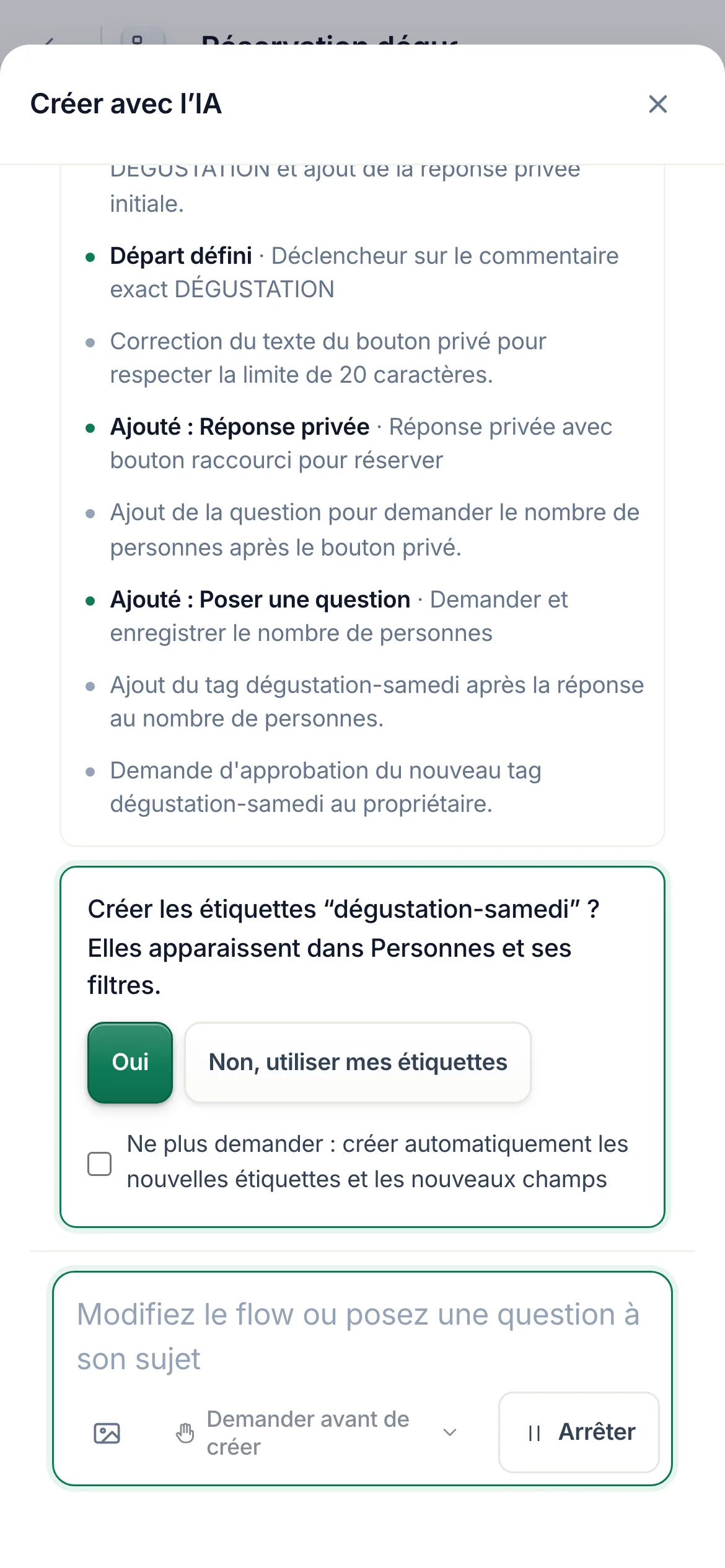 Une question sur un téléphone, avec ses réponses à choisir.