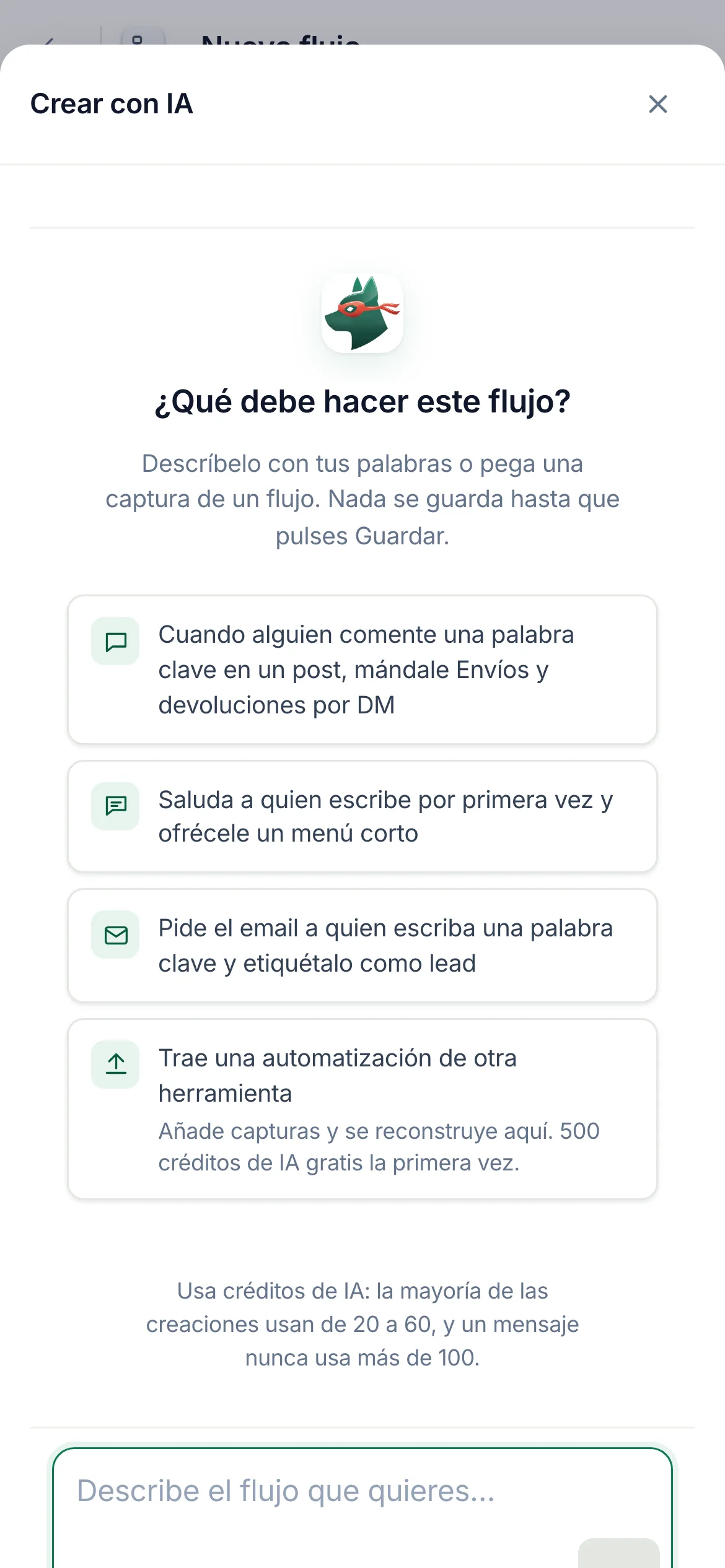 El cuadro en un teléfono.