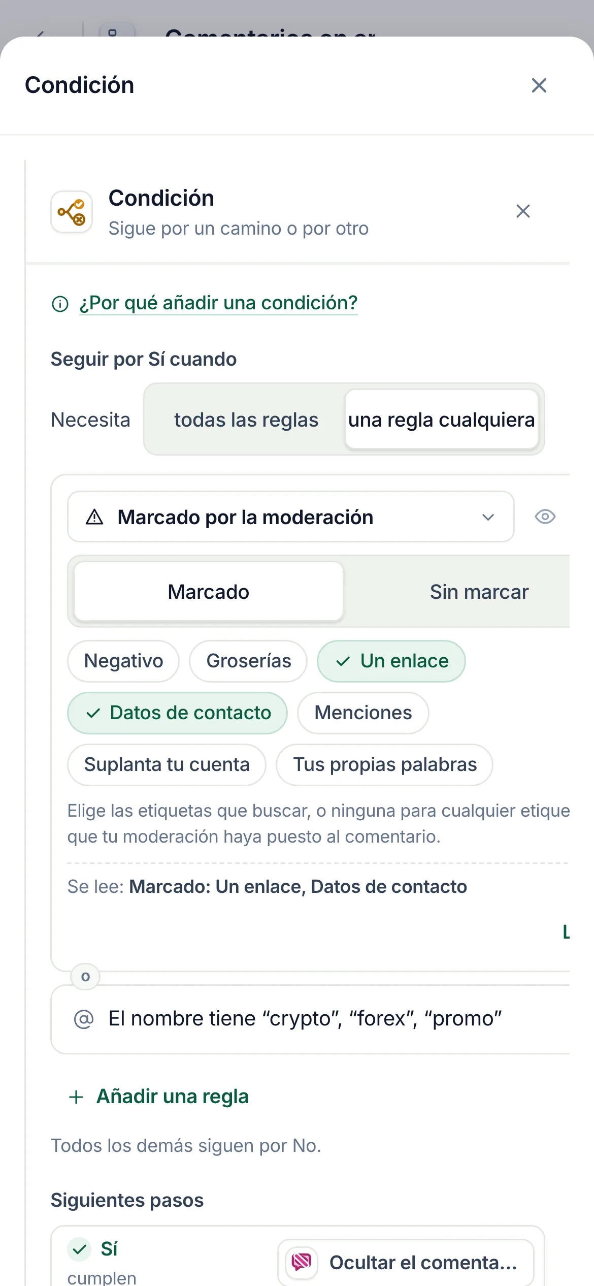 Lo mismo en un teléfono.