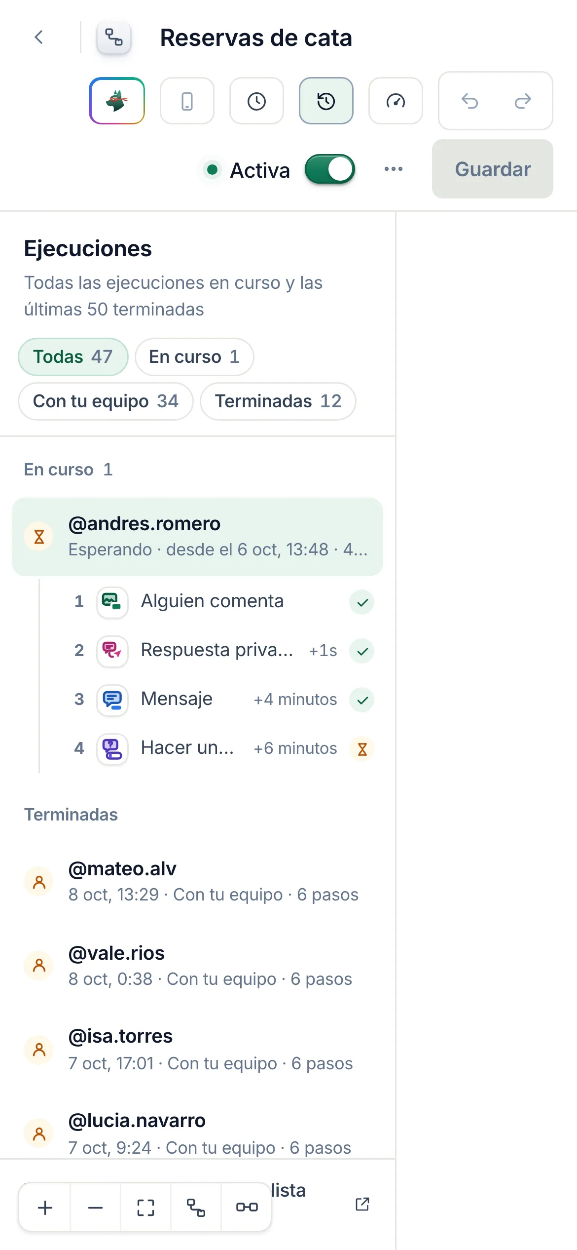 Lo mismo en un teléfono.
