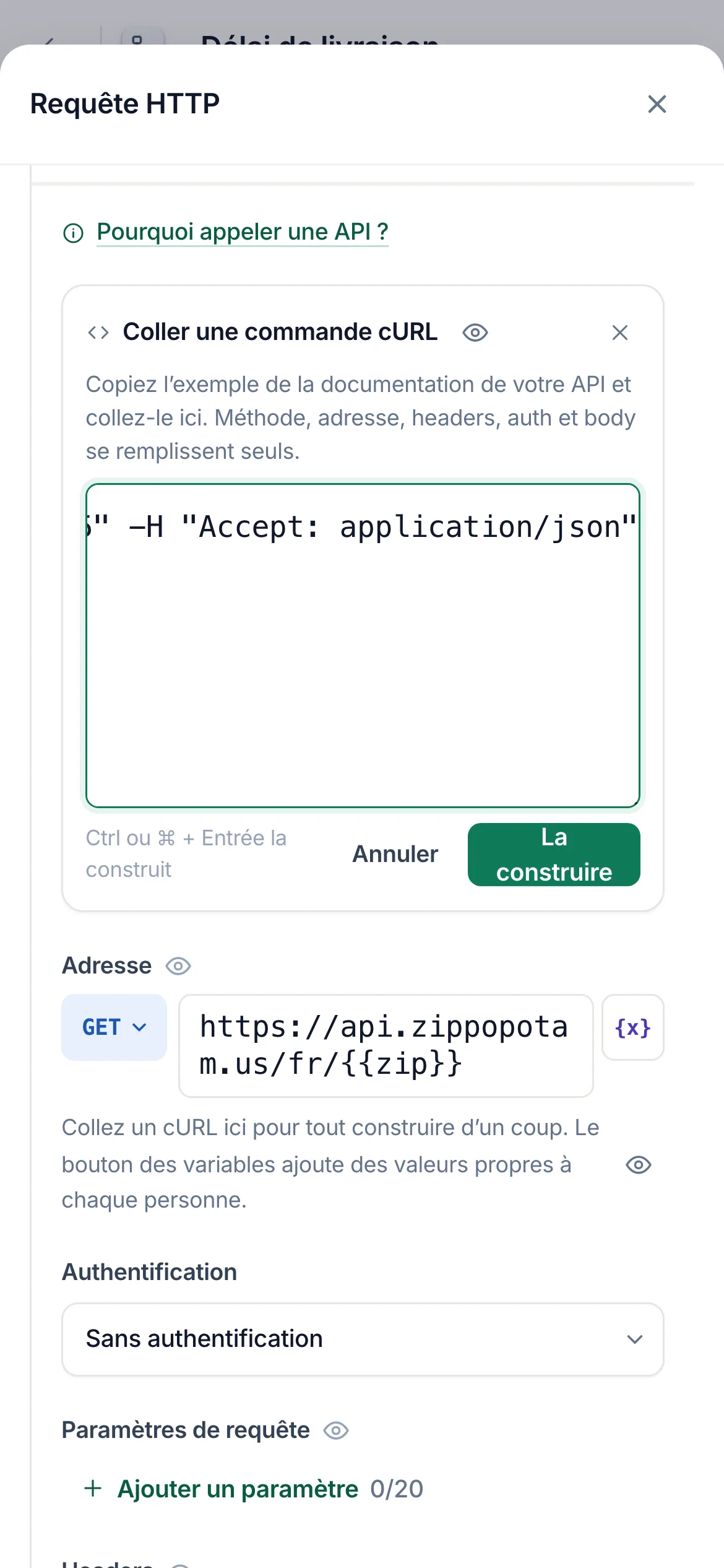 La même chose sur un téléphone.