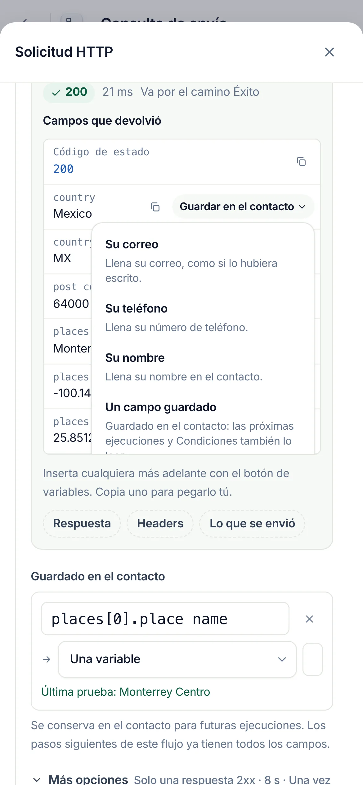 Lo mismo en un teléfono.