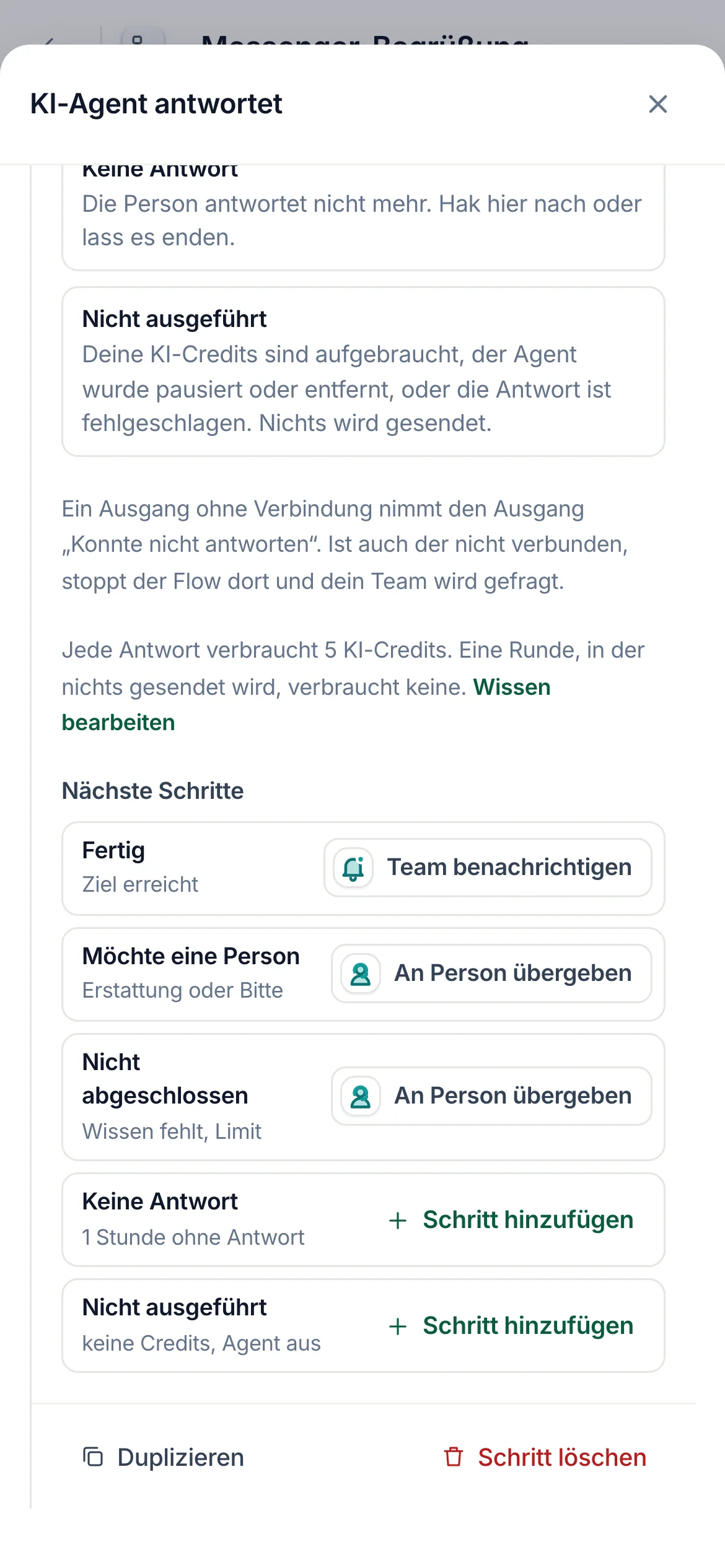 Dasselbe auf dem Handy.