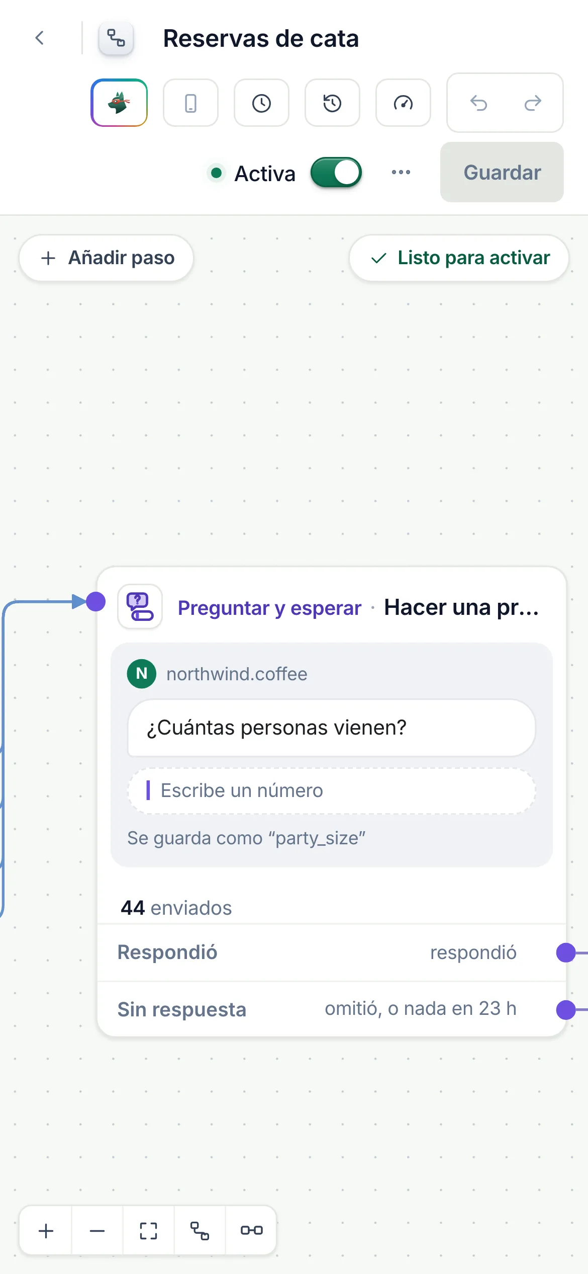 Lo mismo en un teléfono.
