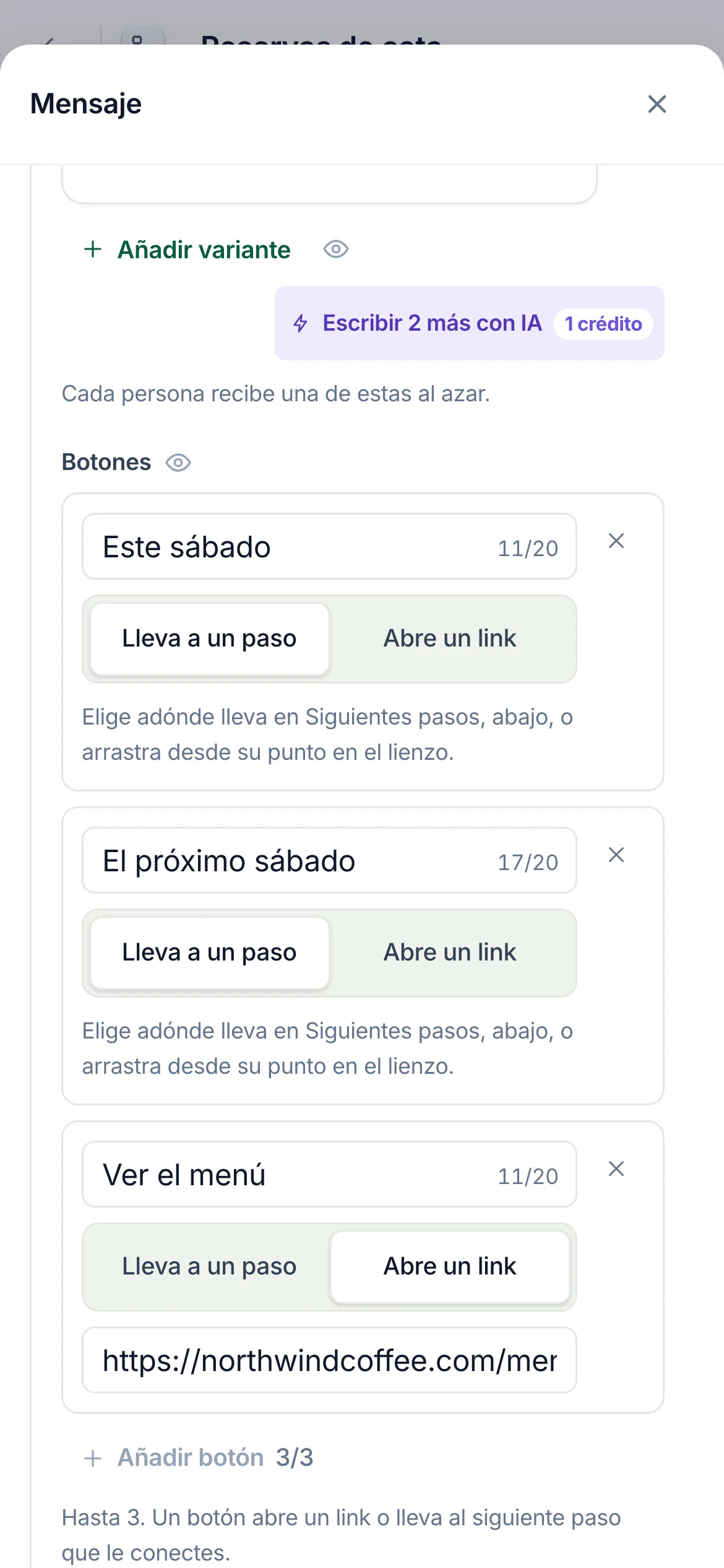 Lo mismo en un teléfono.