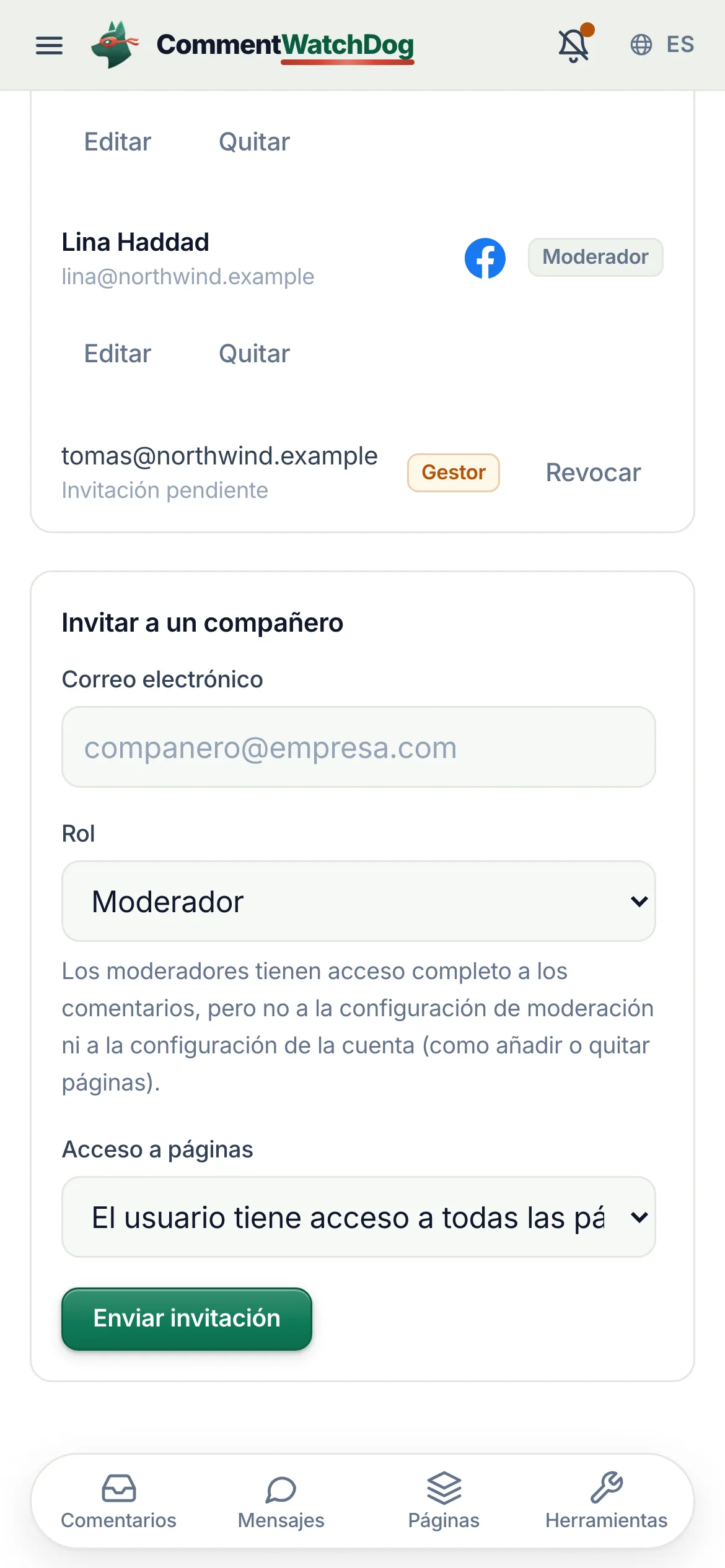 Lo mismo en un teléfono.